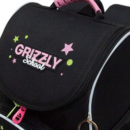 RAm-684-5 Рюкзак школьный с обвесом и мешком для обуви - Grizzly фото 8