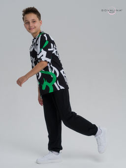 Костюм Daily men граффити бенеттон-черный - Sovalina фото 3