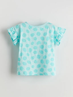 Daisy Duck Bask?l? K?z Bebek ?ortlu Pijama Tak?m?