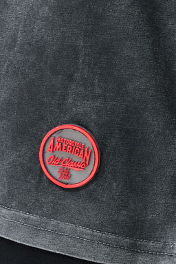 Premium Buyuk Beden Oversize/Genis Kesim Soluk Efekt %100 Pamuklu T-Shirt TMNSS23BF00000