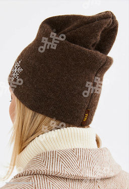 Шапка из 100% монгольской шерсти - Монголка фото 7