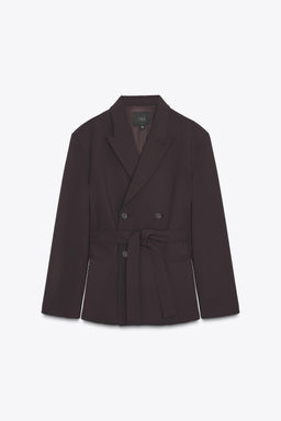 BELTED BLAZER - Zara фото 7