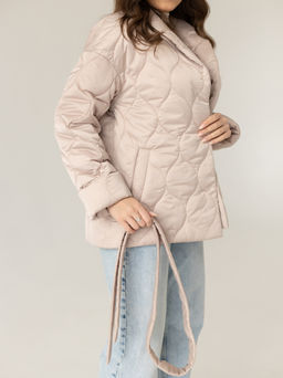 Куртка женская демисезонная 24832-00 (латте) - Kankan фото 4