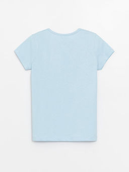 Bisiklet Yaka Bask?l? K?z ?ocuk ?ortlu Pijama Tak?m? - Waikiki фото 3