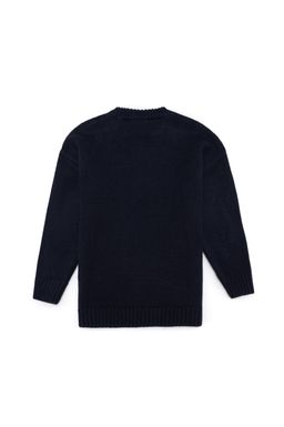 U. S. Polo Assn / Темно-синий трикотажный свитер с круглым вырезом для мальчика - U.s. polo assn фото 3