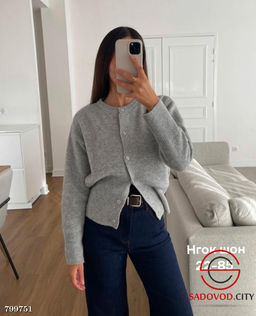 кофта женская на пуговицах - Bruno фото 4