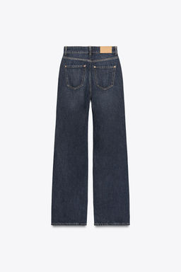 JEANS Z.04 STRAIGHT FULL LENGTH HIGH-WAIST - Zara фото 8