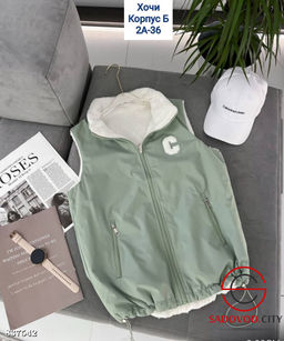 Жилетка двусторонняя женская