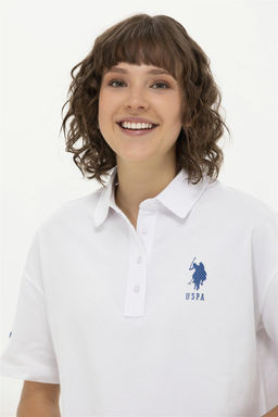 Женщина белая поло Yaka t -Frish Surprise Discount в корзине - U.s. polo assn фото 2