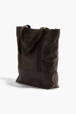 Bolsa tote en lona encerada - H&m фото 5