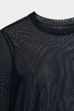 Лонгслив из сетки - Mollis фото 2