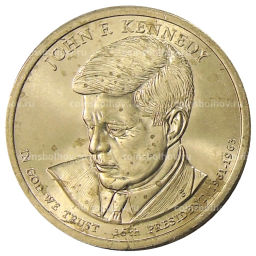 1 доллар 2015 года P США Джон Кеннеди 35-й президент США