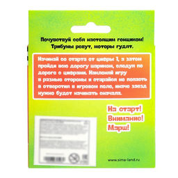 Логическая настольная игра «Крутой заезд», головоломка, 1 игрок, 5+