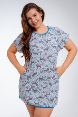 Туника женская Социал голубой - Амадэль фото 17