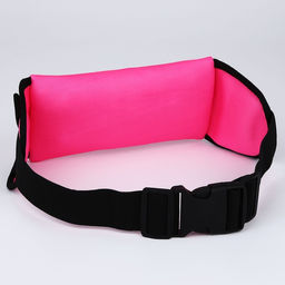 Сумка для бега поясная, на молнии, цвет розовый - Nazamok фото 7