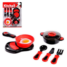 Набор посуды Готовим завтрак на блистере