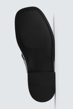 LEATHER BUCKLE CLOGS LIMITED EDITION - Zara фото 14