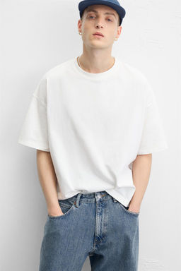 BASIC BOXY FIT T-SHIRT - Zara фото 5