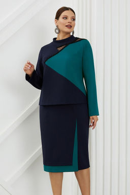 Костюм LISSANA 4812 синий/изумруд