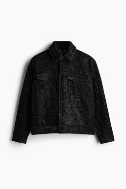 Chaqueta camisera en mezcla de lana Regular Fit - H&m фото 5