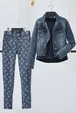 Джинсовая куртка для девочек PEPPERTS