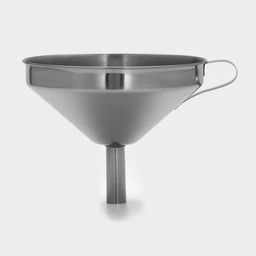 Воронка Magistro Steel, d=14.6 см, с ручкой, 201 нержавеющая сталь