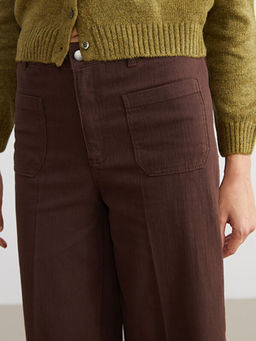 Wideleg Kad?n Jean Pantolon