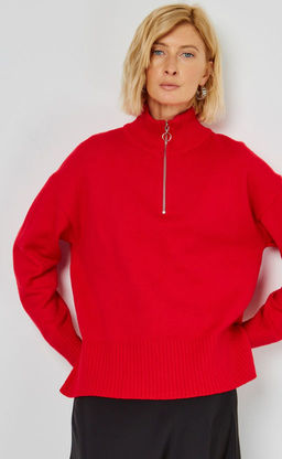 Джемпер FW-3519 red - Fine joyce фото 6