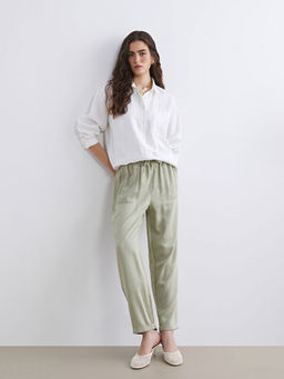 Beli Lastikli Carrot Fit Kad?n Jean Pantolon