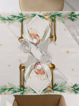 Набор новогодний «Этель» Spruce mood: скатерть 150×110 см ±3 см с ВГМО, салфетки 40×40 см, 4 шт.