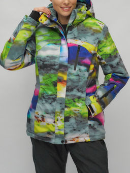 Горнолыжный костюм женский большого размера разноцветный 02278Rz - Chunmai фото 10