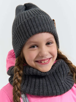 Шапка тыква из смесовой шерсти однослойная Маренго - Bungly фото 8