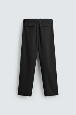 WOOL BLEND PLEATED TROUSERS - Zara фото 18