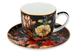 Чашка с блюдцем Натюрморт с тюльпаном, Х. Рейкерс, 0,25 л