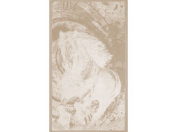 Полотенце махровое 6с104.511ж2 Бег времени(лен3) 67х40см