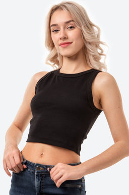 Базовый женский топ в рубчик Baykar