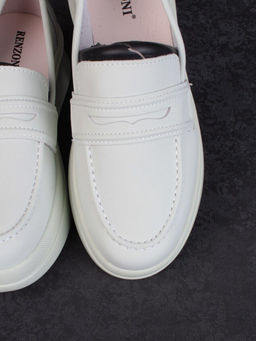 03-PDD171-5 LT. GREEN Полуботинки женские (натуральная кожа)