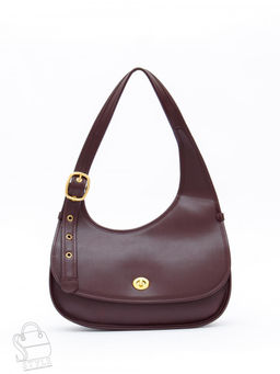 Сумка женская кожаная 1079M wine red Polina&Eiterou