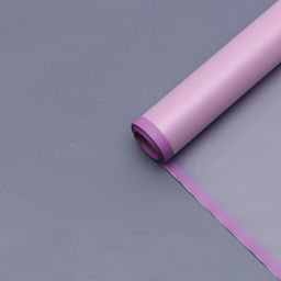 Пленка для цветов Розовая полоса, прозрачный, матовый, 58×10 м
