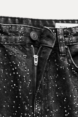 ZW COLLECTION RHINESTONE TROUSERS - Zara фото 7