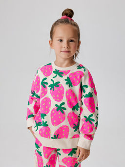 ACOOLA / Джемпер детский для девочек Carife_sw молочный