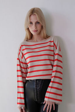 10695 Джемпер в полоску - Martichelli фото 24