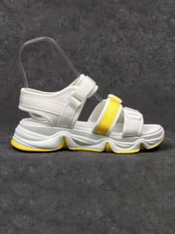 08-PED76-4 WHITE Босоножки (текстиль, стелька натуральная кожа)