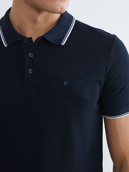 Polo Yaka Erkek Dokulu Ti??rt