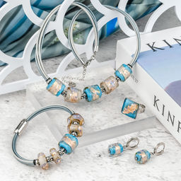 Серьги из муранского стекла PAPILLONS LS3532