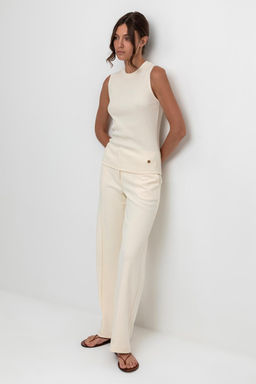 VERY NEAT _ ЕВТ 4071/античный белый брюки жен  фото 3