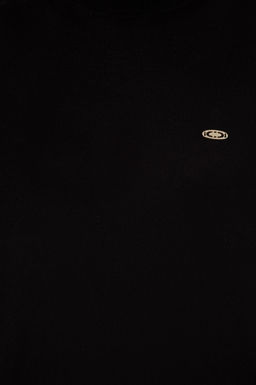 Kad_n Siyah Basic Kazak