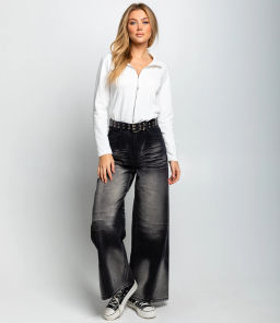 Джинсы #КТ8201 (4), тёмно-серый