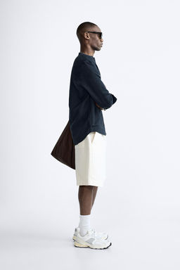 PAMUKLU KETEN GOMLEK - Zara фото 37