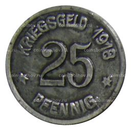 25 пфеннигов 1918 года Германия  Нотгельд Кобленц